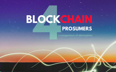 Blockchain4Prosumers – a comparison of alternatives